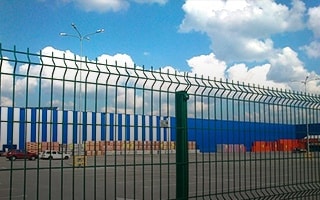 Gard panel pentru zona industriala